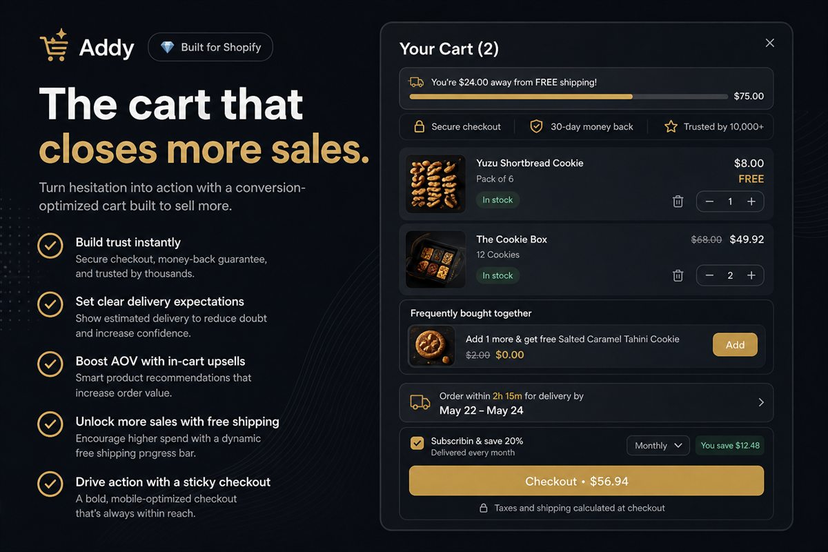 Editorial illustration for The Shopify Cart Abandonment Checklist — 21 Fixes Ranked by Effort