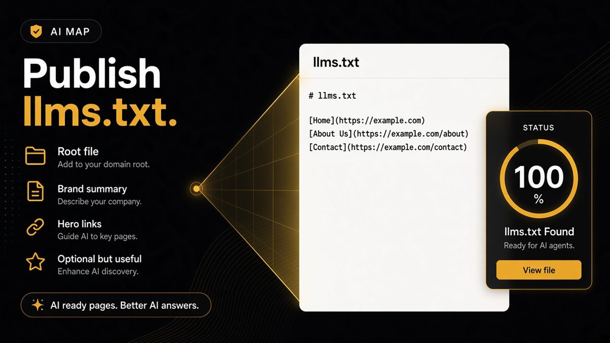 llms.txt for Shopify stores — guide for merchants and AI SEO